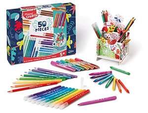 Maped Manualidades para Niños - Set para Colorear de 50 Piezas