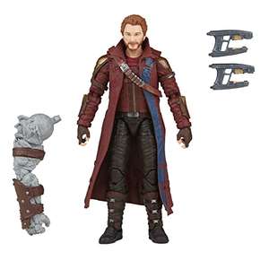 Marvel Hasbro F1409 Legends Series Thor: Love and Thunder - Figura de Star-Lord de 15 cm - 2 Accesorios y 1 Pieza de Figura para armar