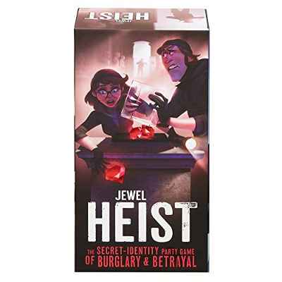 Mattel Games Jewel Heist, Juego de Mesa Familiar, 13 años (GKF58)