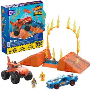 MEGA Construx Hot Wheels Monster Trucks Pista Tiger Shark
