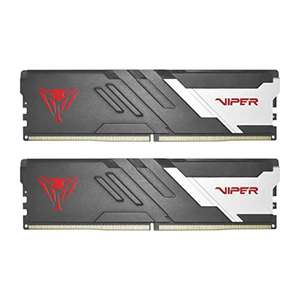 Memoria Patriot Viper Venom DDR5 de 32 GB (2 x 16 GB) a 6600 MHz UDIMM para Juegos de Escritorio - Kit de Memoria PVV532G660C34K