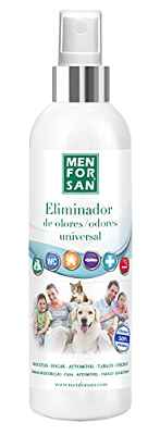 Menforsan - Spray Eliminador de olores 250ml, especial hogar con mascotas, erradica al instante cualquier mal olor, apto para todo tipo de superficies