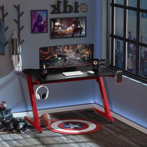 Mesa gaming 122x66x76cm Homcom