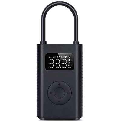 Mijia Compresor Aire Portatil 2 vienen de Xiaomi, Nuevo 2023 Inflador 150 PSI 6 Modos con Recargable de 2000 mAh, Compresor Aire con Pantalla LCD con Sensor de Presión para Coche, Moto, Pelota