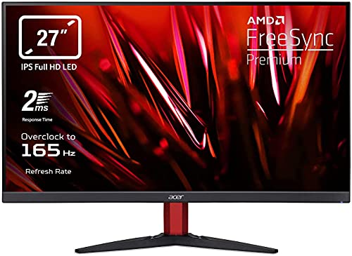 Monitor gaming de 24.5" FullHD 75Hz Acer