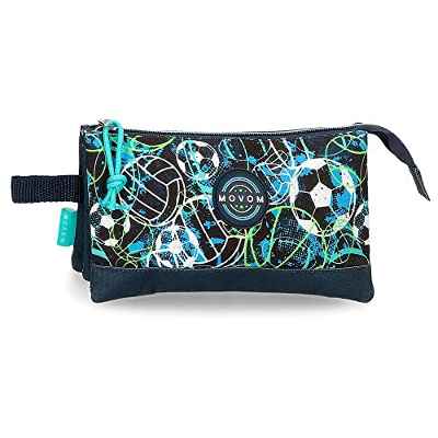 Movom Balls Estuche Triple Azul 22x12x5 cms Poliéster