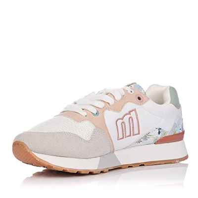 MTNG Deportivas Mujer Deportivas JOGGO 69441 Mujer | Deportivas Sport | Cierre con Cordones | 52937 | Split 2 Off White