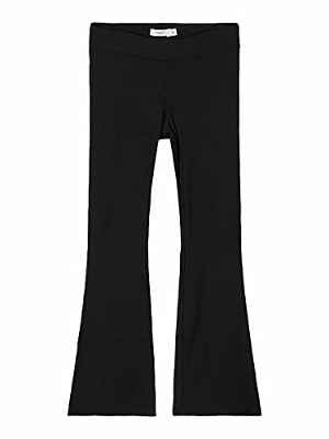 NAME IT Nkffrejalo Bootcut Pant Noos, Negro, 140 para Niñas