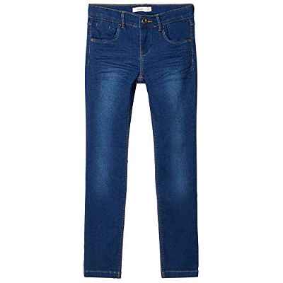 NAME IT Nkfsalli Dnmthayers 3391 Swe Pant Noos Vaqueros, Dark Blue Denim, 122 cm para Niñas