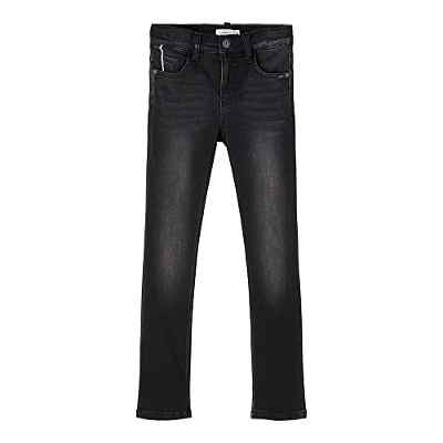 NAME IT NKMTHEO DNMCLAS Pant Noos Jeans, Black Denim, 92 para Hombre