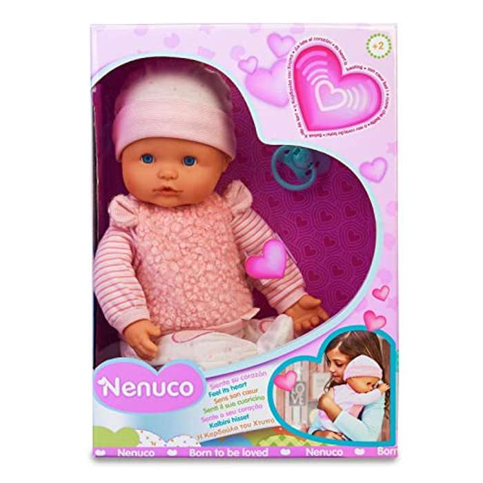 Nenuco - Siente su corazón, muñeco bebé sensorial