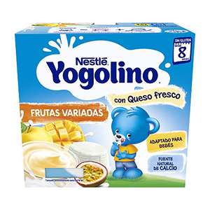 Nestlé Yogolino Natillas de Vainilla - Paquete de natillas de 6 x 4 unidades de 100g (Total: 2.4 kg). Total 24