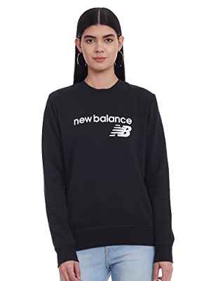 New Balance Classic Core Fleece Crew Top, Mujer