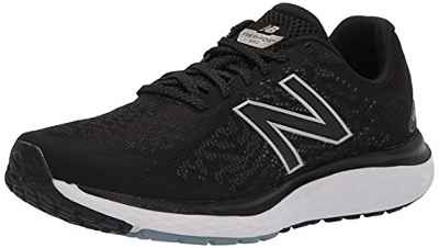 New Balance M680v7, Zapatillas Hombre, Negro, 42 EU