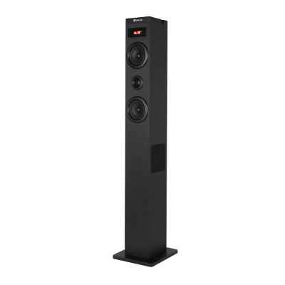 NGS Sky Charm 2.1- Torre de Sonido Bluetooth 80W con Entrada Óptica, USB, Radio FM y AUX IN