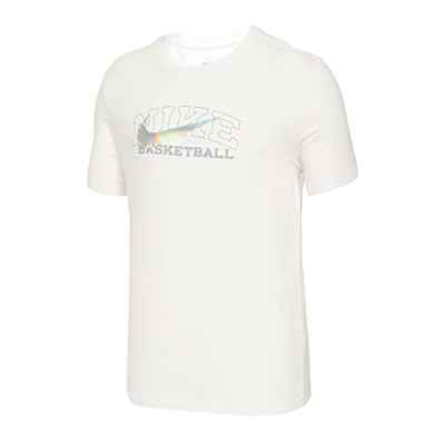 NIKE M NK DF tee Swoosh Sweatshirt, Men's, White, L