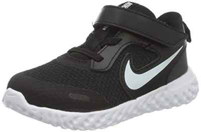 Nike Revolution 5, Running Shoe Unisex niños, Black/White/Anthracite, 21 EU