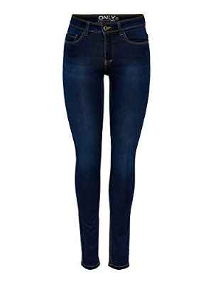 Only 15077791/SKINNY SOFT ULTIMATE 205 - Vaqueros Mujer, Azul (Dark Blue Denim), talla del fabricante: XS/L30