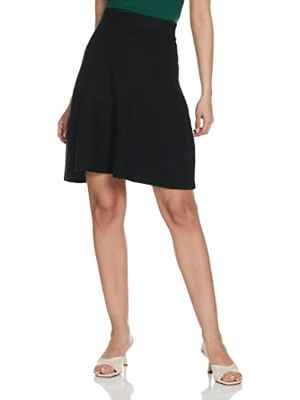 Only Onllynsie CC Knt-Falda de Punto, Negro, M para Mujer