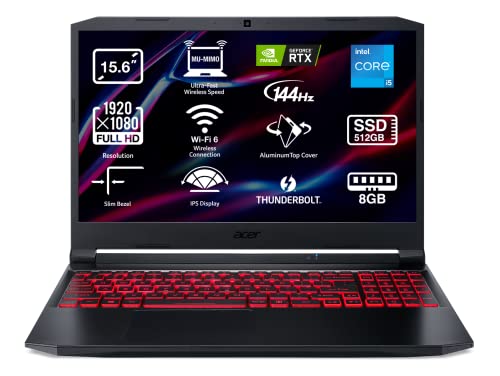 Ordenador portátil gaming Acer Nitro 5 AN515-57