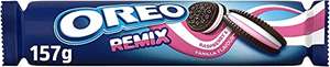 Oreo Remix Galletas de Cacao Rellenas de Crema Sabor Frambuesa y Vainilla 157g