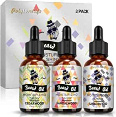 Pack de 3 aceites Polytonelife para barbas