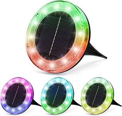  Pack de 4 luces de jardín solares Litake