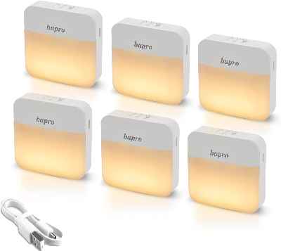 Pack de 6 luces nocturnas Bapro