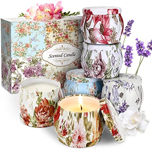 Pack de 6 velas perfumadas