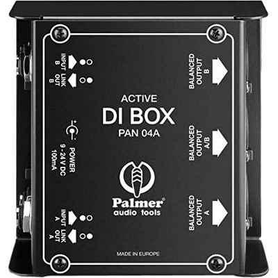 Palmer PAN 04 A - Caja de inyección directa activa de 2 canales