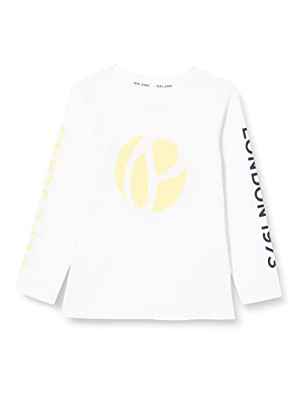 Pepe Jeans Camilo Camiseta Manga Larga, White, 6 años para Niños