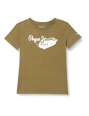 Pepe Jeans Celio Camiseta, 684vineyard Green, 18 Years para Niños