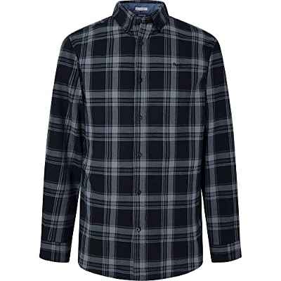 Pepe Jeans Fehey Manga Larga, Negro (Black), XXL para Hombre