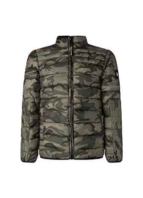 Pepe Jeans Jack Camo Chaquetas, Multicolor (Multi), L para Hombre