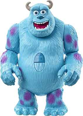 Pixar Interactables Sulley Talking - Figura de acción de 8 Pulgadas/8 Pulgadas de Alto, interactúa con Otras Figuras, Regalo para niños a Partir de 3 años