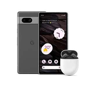 Pixel 7a + (Pixel Buds A-Series) - OLED FHD+ 90Hz, Google Tensor G2, 8GB + 128GB, 4385 mAh, NFC, GPS