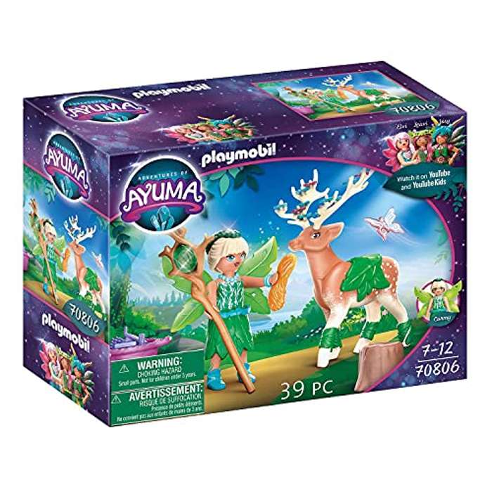 PLAYMOBIL Forest Fairy con Animal del Alma