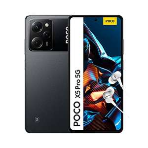 POCO X5 Pro 5G - Smartphone de 8+256GB, Pantalla de 6.67” 120Hz FHD+ POLED, Snapdragon 778G, Camara pro-grade 108MP, 5000mAh, NFC, Negro