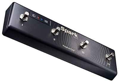 Positive Grid | Controlador Spark de Pedal inalámbrico para Guitarra, Pedal para Amplificador de Guitarra Spark y aplicación móvil con Pistas de acompañamiento