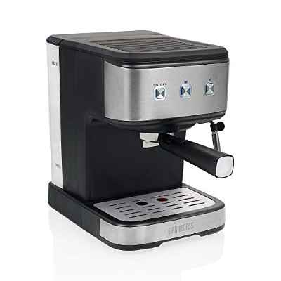 Princess 249413 Máquina de Espresso y cápsulas, 20 bares, Depósito de agua de 1,5 L