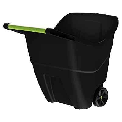 Prosperplast Load & Go II Carretilla Multiuso para Jardín, Negro, 85 L