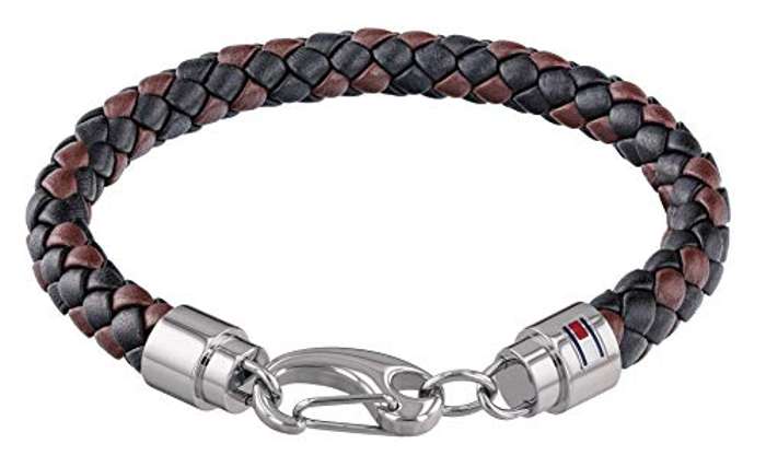 Pulsera Tommy Hilfiger de piel para hombre