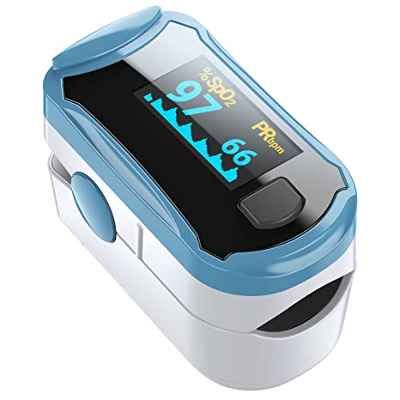 Pulsioxímetro de dedo CocoBear Life + accesorios 