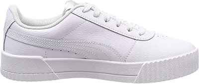 PUMA Carina L, Zapatillas para Mujer, Blanco White White Silver, 37 EU