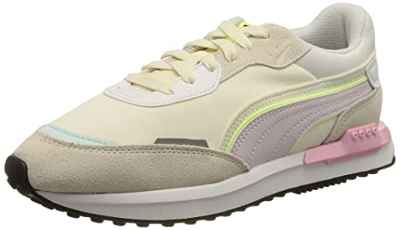 PUMA City Rider, Zapatillas Unisex Adulto, Multicolor (Marshmallow White-Lavender Fog), 46 EU