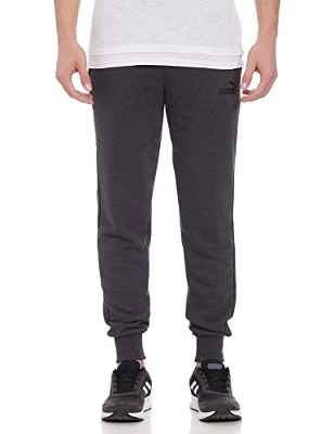 PUMA Essentials Logo Pantaln Deportivo, Hombre, Gris Oscuro, XL