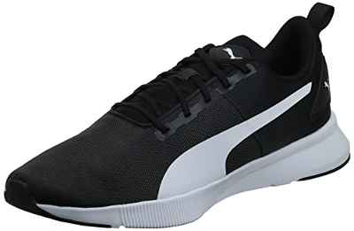 PUMA FLYER Runner Mesh, Zapatillas para correr, para Unisex adulto, Negro (Puma Black-Puma White), 42 EU