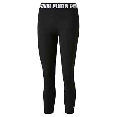 PUMA Train Strong-Mallas de Cintura Alta Medias, Mujer, Negro Black, L