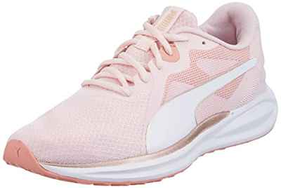 PUMA Twitch Runner Jr, Zapatillas, Unisex niños, Rosa (Chalk Pink/Puma White), 39 EU