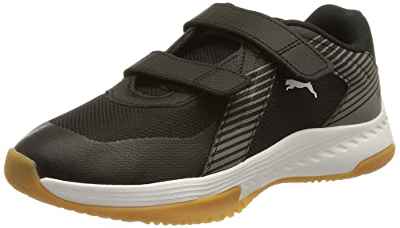 PUMA Varion V Jr, Zapato de Tribunal Interior, Black, 33 EU